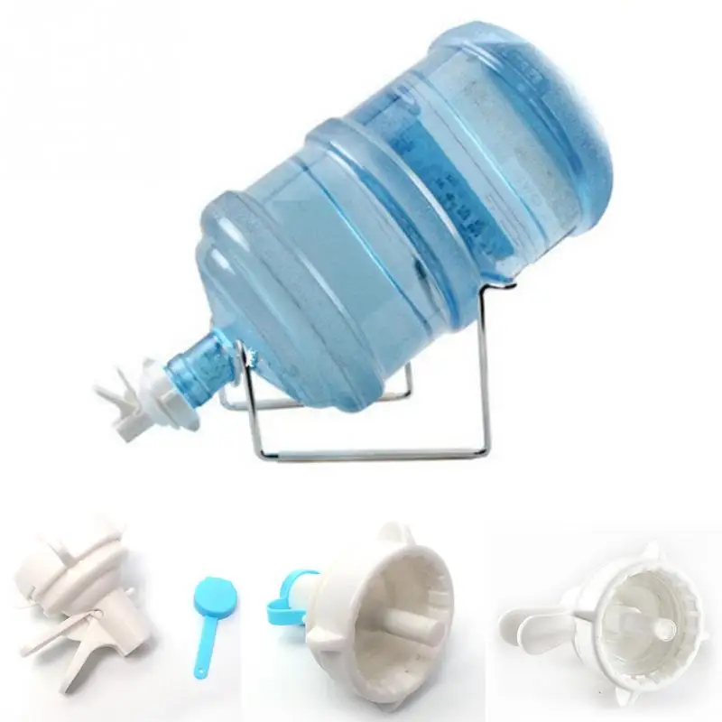 Экологичный пластиковый маленький портативный домашний диспенсер для воды, экологичный колпачок для бутылки, многоразовый С Пылезащитным покрытием