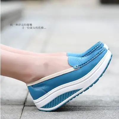 

2015 spring and autumn with the women's shoes female nurse shoes platform shoes single shoes