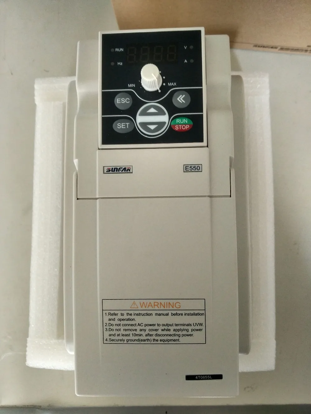 Преобразователь частоты SUNFAR 5.5квт 7.5HP 1000 Гц VFD преобразователь 3 фазный 380v вход
