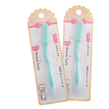 

3pcs Eyebrow Trimmer Facial Hair Remover Eyebrow Razor Sharp Mini Makeup Knife Shaper Shaver For Women Beauty Tools