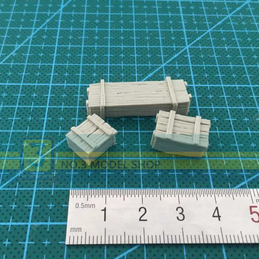 

1/35 Resin Models Soldiers Scene Accessories Ammunition Boxes Resin Model Free Shipping