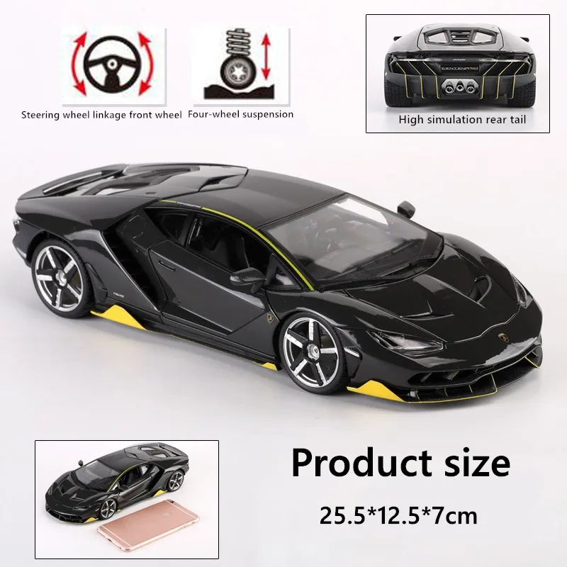 Maisto 1:18 Lamborghini LP770 спортивный автомобиль сплав Ретро модель автомобиля классическая модель автомобиля украшение автомобиля коллекция подарок