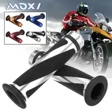 1 пара мотоциклетные рукоятки левая и правая 22 мм 132 мм ручка мотоцикла бар часть мотоцикла Руль конец Декор