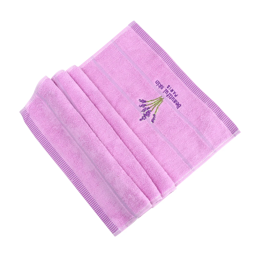 34x75 см Лавандовое Большое банное полотенце модные хлопковые салфетки De Bain с вышивкой для дома, кемпинга, душа, полотенце s для ванной, Прямая поставка
