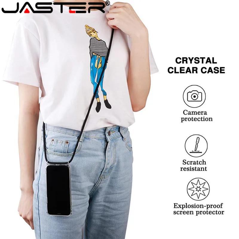 

Protective Phone Case Crossbody Necklace Cord Lanyards with Rope for iPhone X 6 7 Plus 8 Plus 5 5S SE XR XS MAX XS accessories