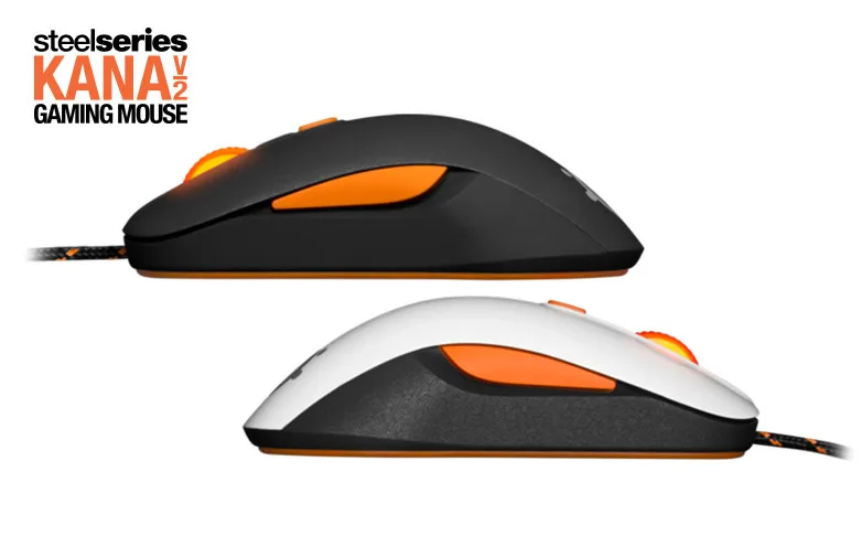 Оригинальная оптическая игровая мышь Steelseries Kana V2, профессиональная оптическая игровая мышь