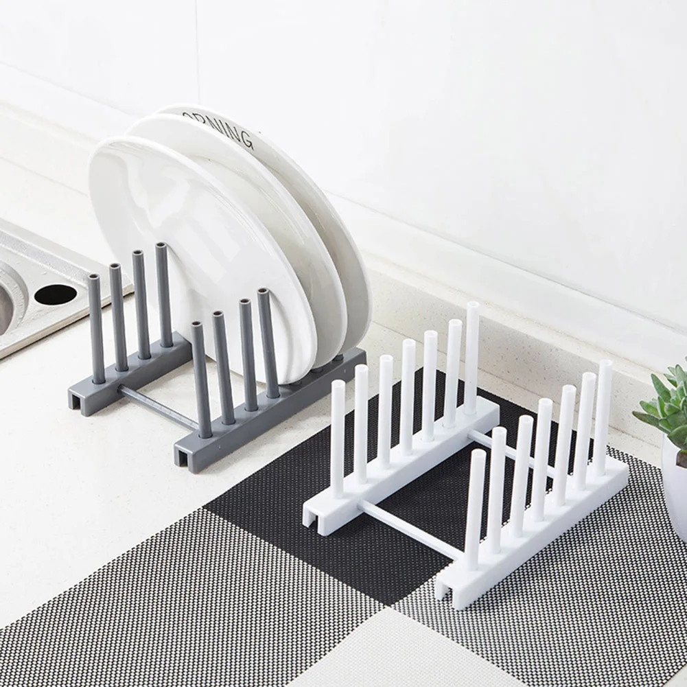 

Foldable Bowl Plate Dish Drainer Rack Plastic Pot Lid Cover Holder Storage Shelf For Kitchen Organizer Accessories