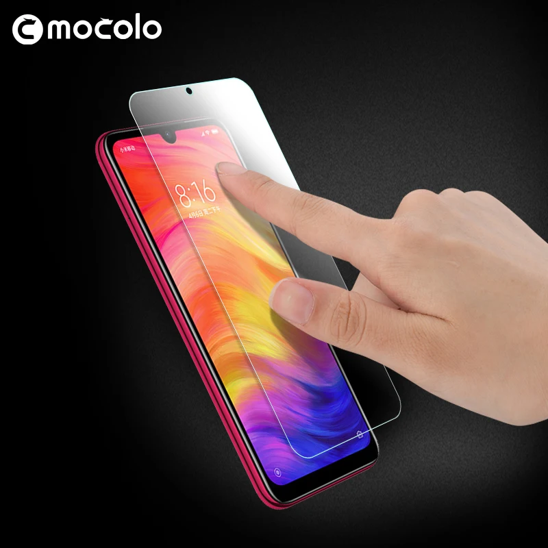 Закаленное стекло MOCOLO для Xiaomi Redmi note 7 защитная пленка изогнутое защитное 9H note7