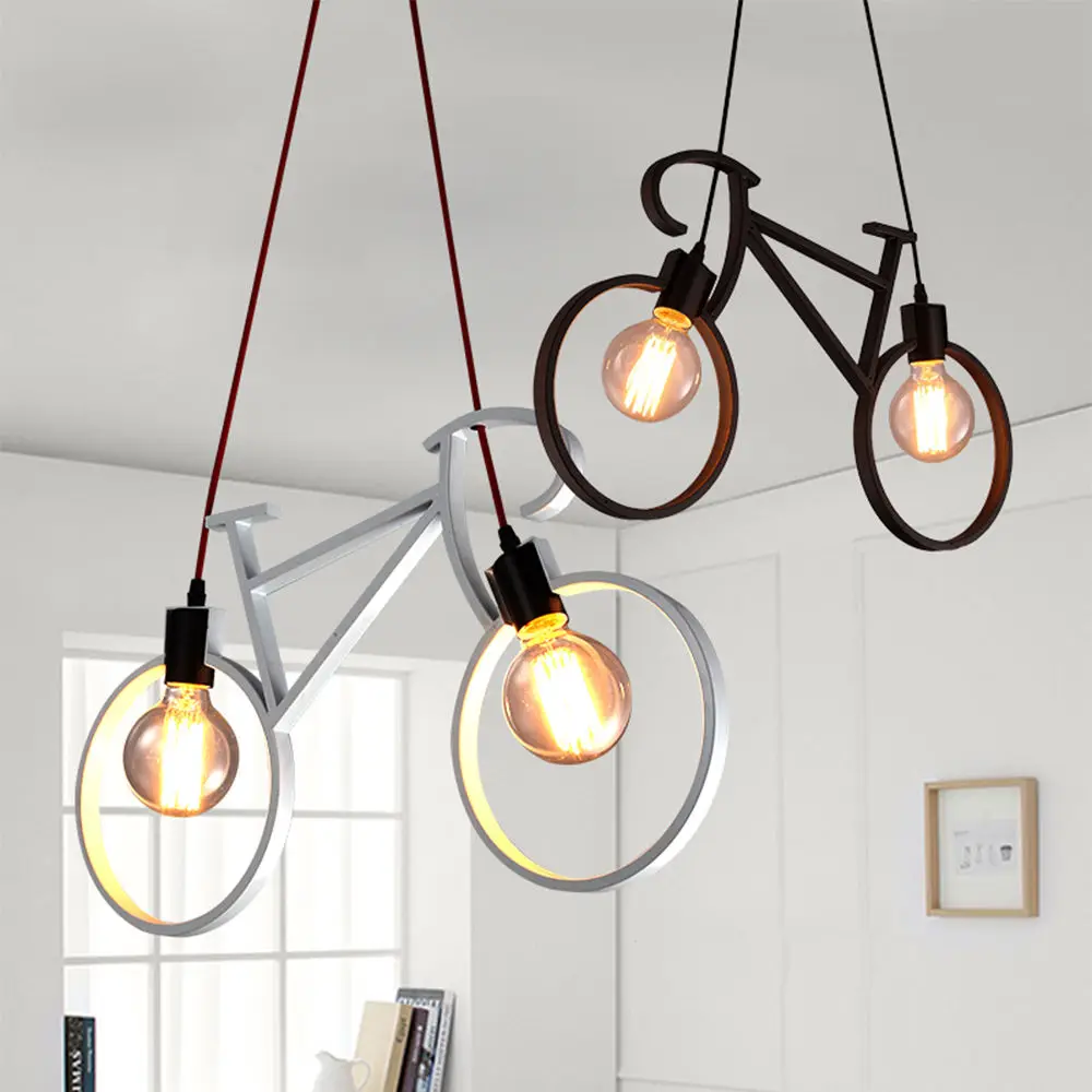 ^Cheap Nordic Modern Bicycle Iron Cafe Loft Corridor Bar Store Ceiling Lamp Chandelier Light Droplight Cafe Home Store Decor Gift ^Cheap Nordic Modern Bicycle Iron Cafe Loft Corridor Bar Store Ceiling Lamp Chandelier Light Droplight Cafe Home Store Decor Gift