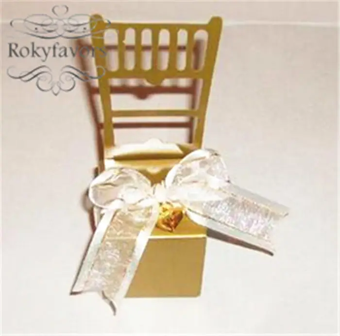 gold chair favor box02