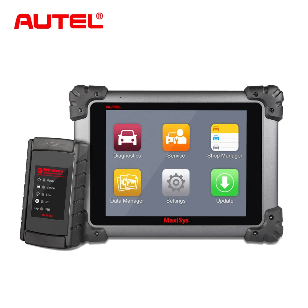 Autel MaxiSys Pro MS908 Car Diagnostic Scanner Wireless Car Repair Tool Vehicle Programming Diagnostic Scanner Update Online 2 8 lcd car vehicle diagnostic tool scanner red