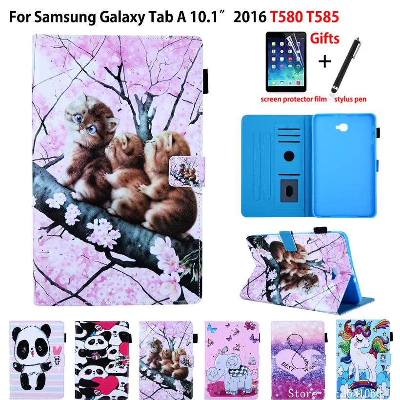 Чехол для Samsung Galaxy Tab A a6 10 1 дюйма 2016 дюйма|Чехлы планшетов и электронных книг| |