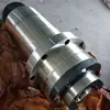cnc bt40 spindle pulley synchronous belt for cnc milling machine tool ATC petal clamp+ disc spring+drawbar air cooling ► Photo 1/6