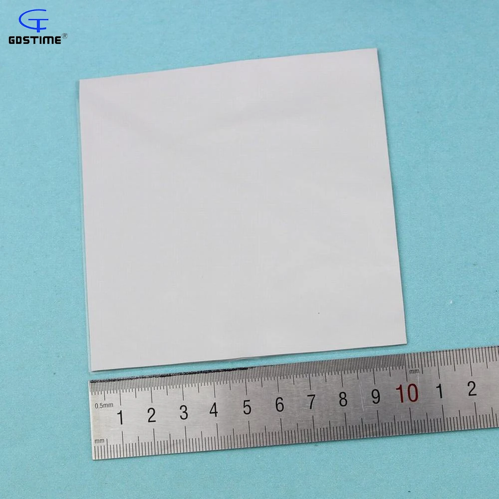 2 шт. силиконовые термопроводящие накладки для ноутбука 100x100x1 5 мм|thermal conductive silicone