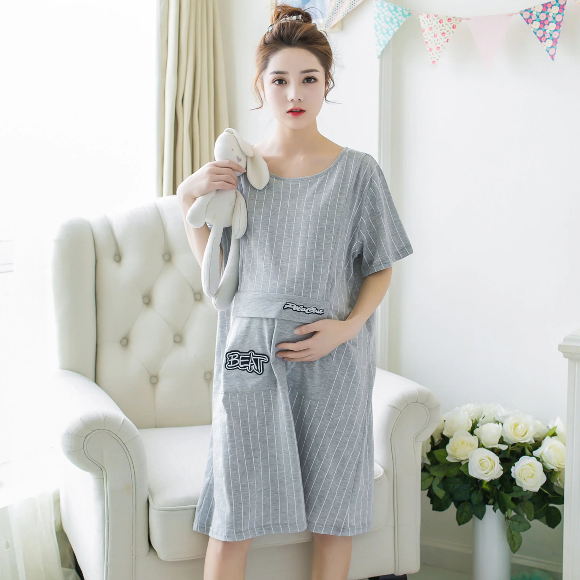 nighty dress for pregnant ladies