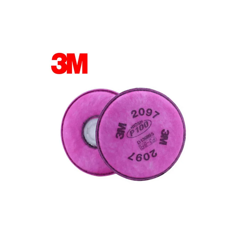 

3M 2097 Original Particulate Filter P100 Standard Respiratory Protection Nuisance Level Organic Vapor Relief Use with 3M Mask K0