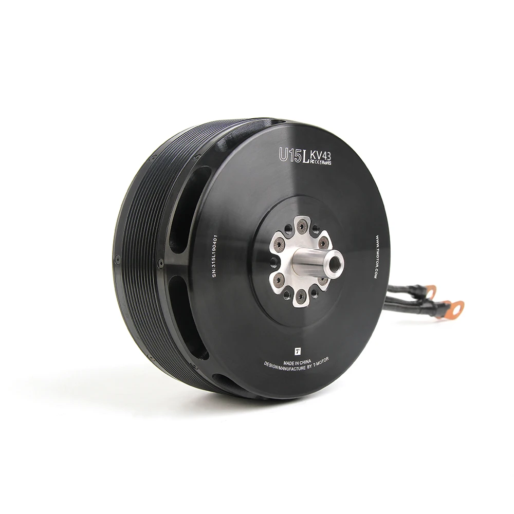 T MOTOR U15L KV43 60 кг тяга 16 кВт 50 в 100 бесщеточный двигатель для тяжелого подъемного
