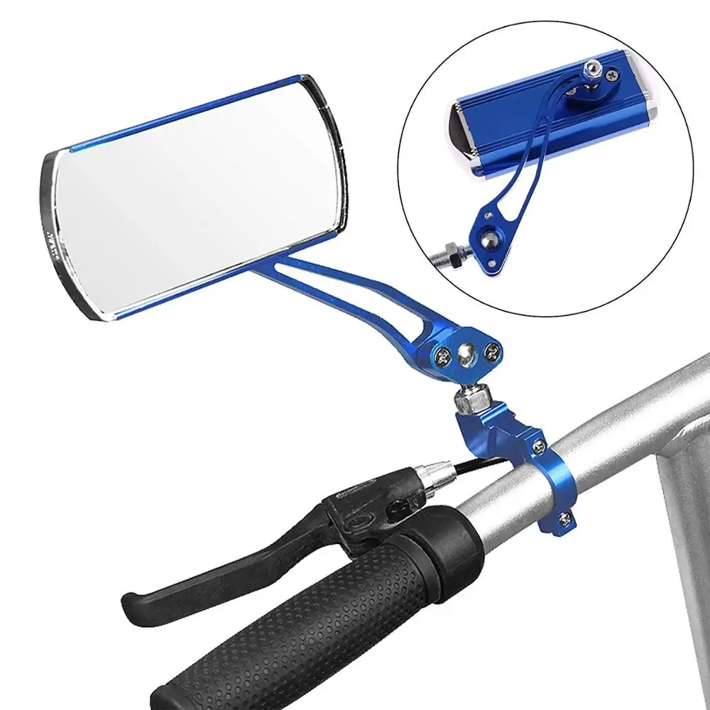 

Bicycle mirror, a pair of 360° rotating rearview mirror handlebar wide-angle bicycle mirror bicycle safety accessories