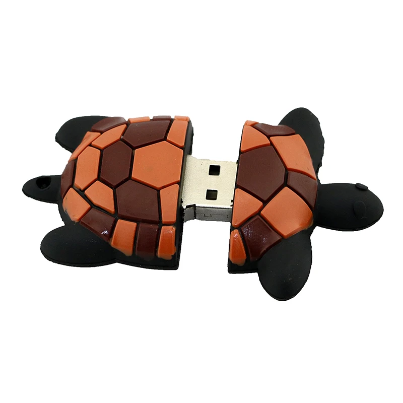 USB Flash Drive Tortoise Pen Drive 4GB 8GB 16GB 32GB 64GB 128GB Cartoon Animal Turtle USB Flash Pendrive Memory Stick Disk Gifts usb 2.0 flash drive