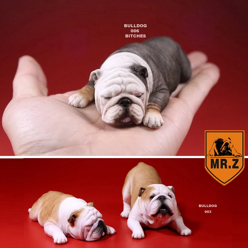 Mr.Z Animal Series NO.13 1/6 коллекция британских бульдогов набор для гаража статуя 12 дюймов