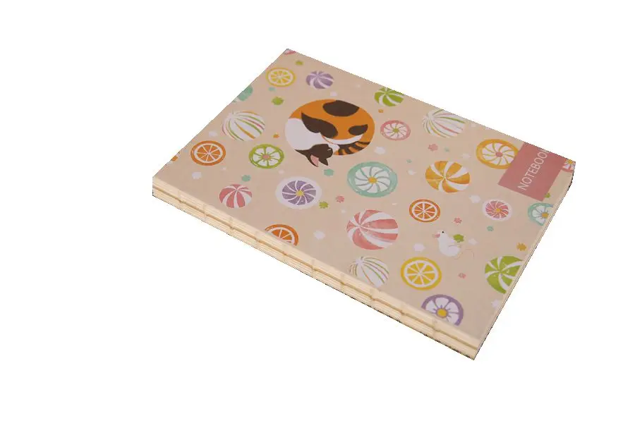 

Cute cartoon cat penguin theme portable sketchbook 13*17.9cm plain sheets notebook 2017 students gift school office supplies