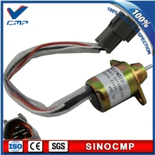 12 V Combustível Parar Solenóide 119233-77932 Woodward Shutdown Desligado solenóide 1503ES-12S5SUC12S para Yanmar