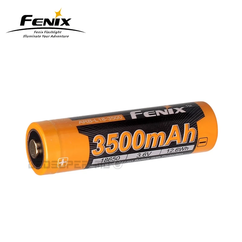 Fenix ARB-L18-3500 3500 мА/ч, 3,6 V Перезаряжаемые 18650 литий-ионный аккумулятор Батарея для Портативный освещение