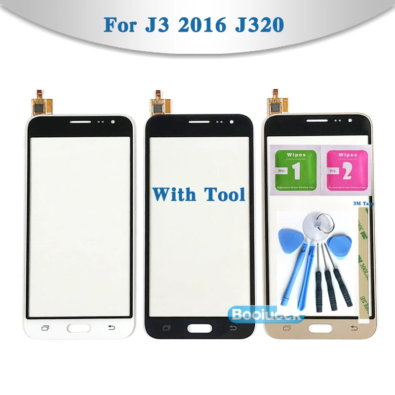 Высокое Качество 5 0 &quotдля Samsung Galaxy J320 J3 2016 J320A J320M J320P сенсорный экран дигитайзер