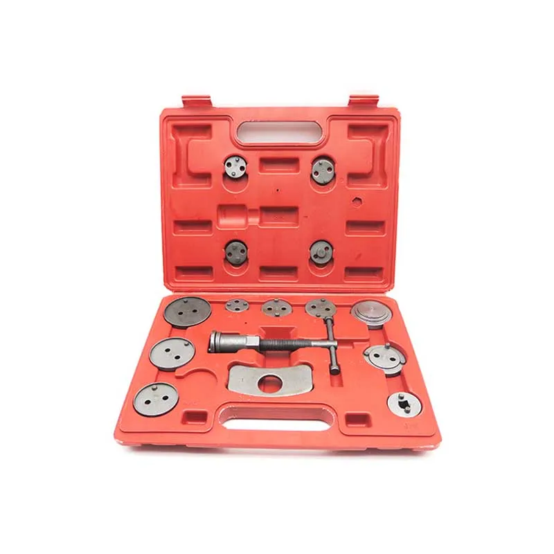 

15-Piece Universal Front Rear Caliper Disc Brake Screw-In Wind Back Rewind Piston Compression Tool Kit Set