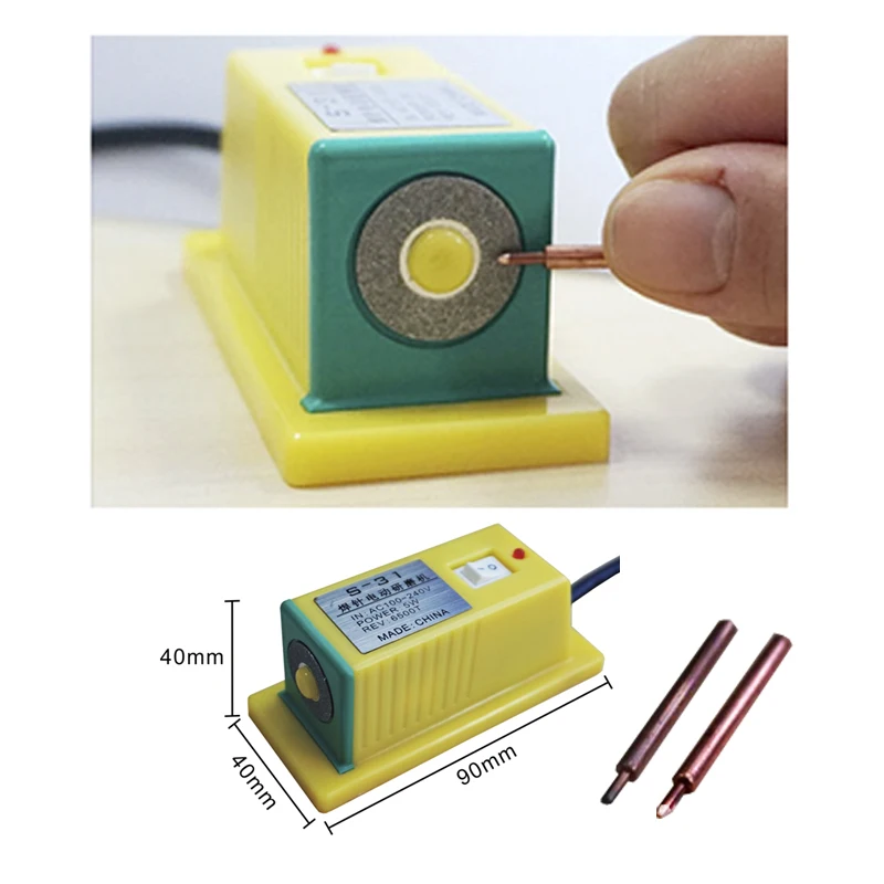 S 31 Battery spot welder needle grinding machine mini electric grinding