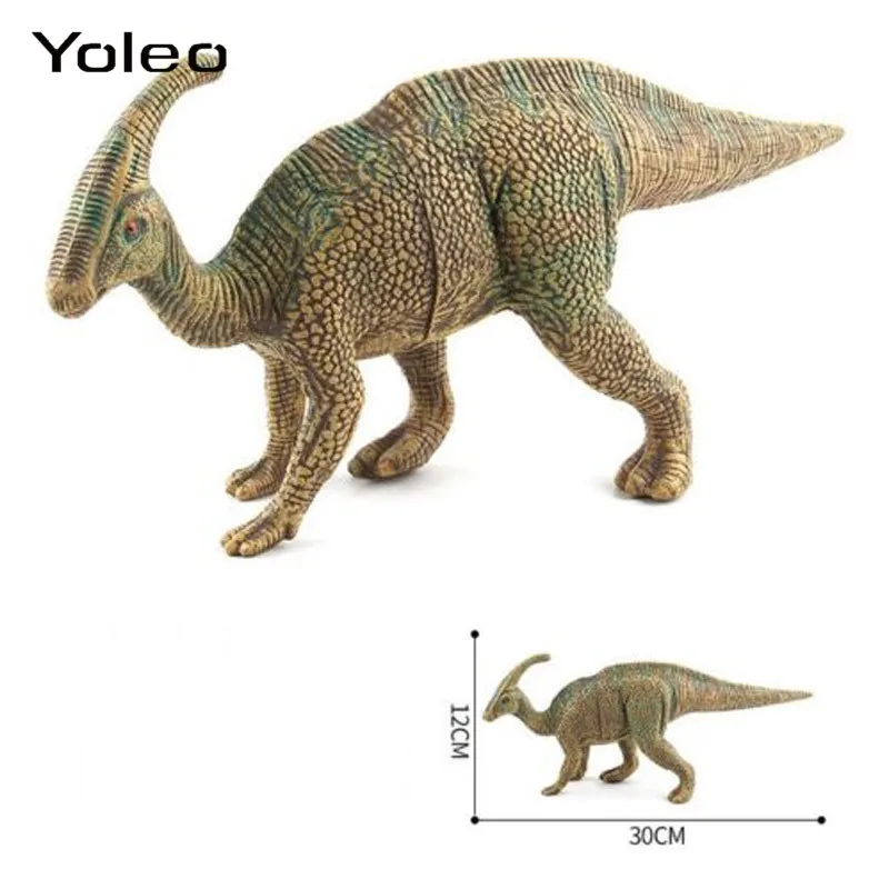 Большой размер динозавр Юрского периода мир парк игрушка пластиковые мягкие резиновые динозавра модель действие FigurePlay игрушки для детей мальчиков девочек подарок
