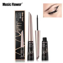 1 шт. водостойкий жидкий карандаш для глаз 24 H Стойкий матовый карандаш для глаз черный delicador век Быстросохнущий косметический инструмент для макияжа
