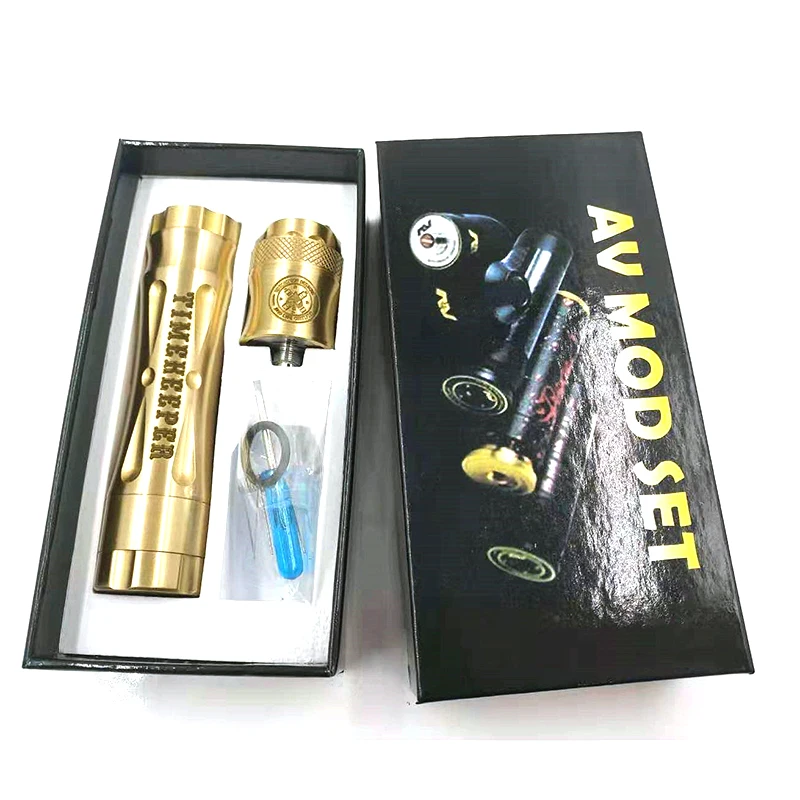 Новейший AV LYFE timekeeper MOD kit механическая электронная сигарета с Battle RDA vape Высокое