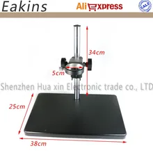 Большой размер сверхмощный Регулируемый стрела большой стерео рука настольная подставка 50 мм кольцо держатель для лаборатории промышленности микроскоп камера