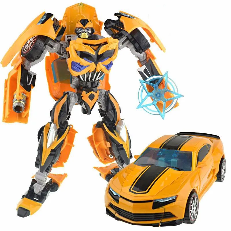 WEIJIANG Autobots Bumblebee Big Vanguard X-MEN Metal Robot Voyager Class Boy Toy 