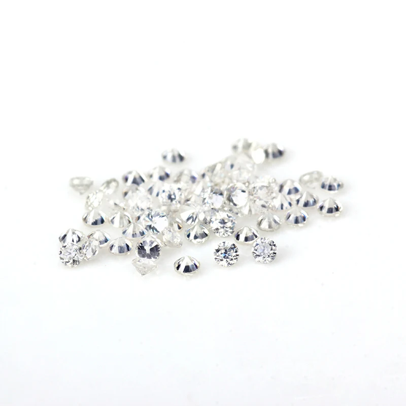 Круглые муассаниты с бриллиантовой огранкой 1 шт./упаковка 0 8 мм|beads for jewelry making|prices
