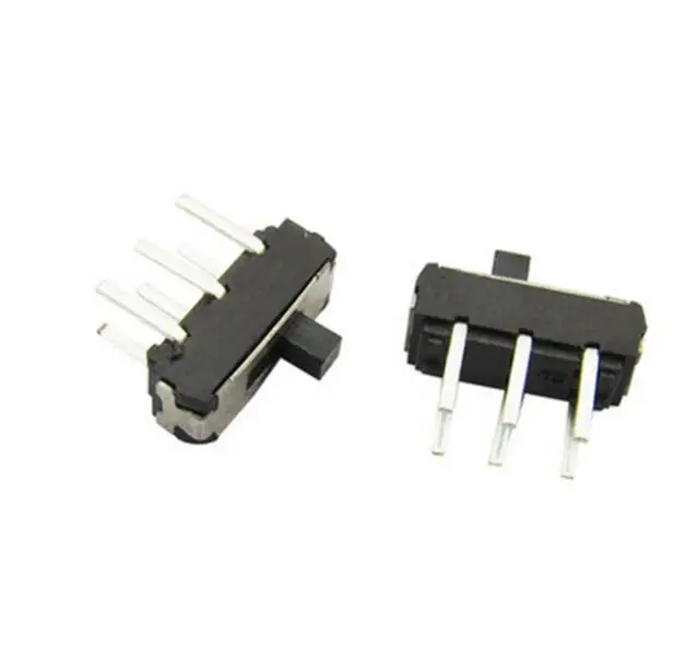 SK-12F14 3Pin 2Way Side Slide Switch Single Row Horizontal Toggle Switches 1P2T