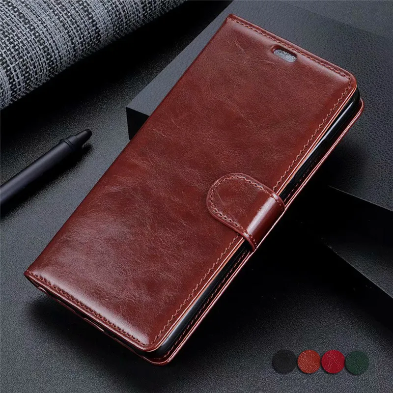 

Wallet Case For Huawei Honor 8X 8A 7A 7C Pro Honor 10 Lite honor Play honor View 10 20 Flip Vintage Leather Business Book Case
