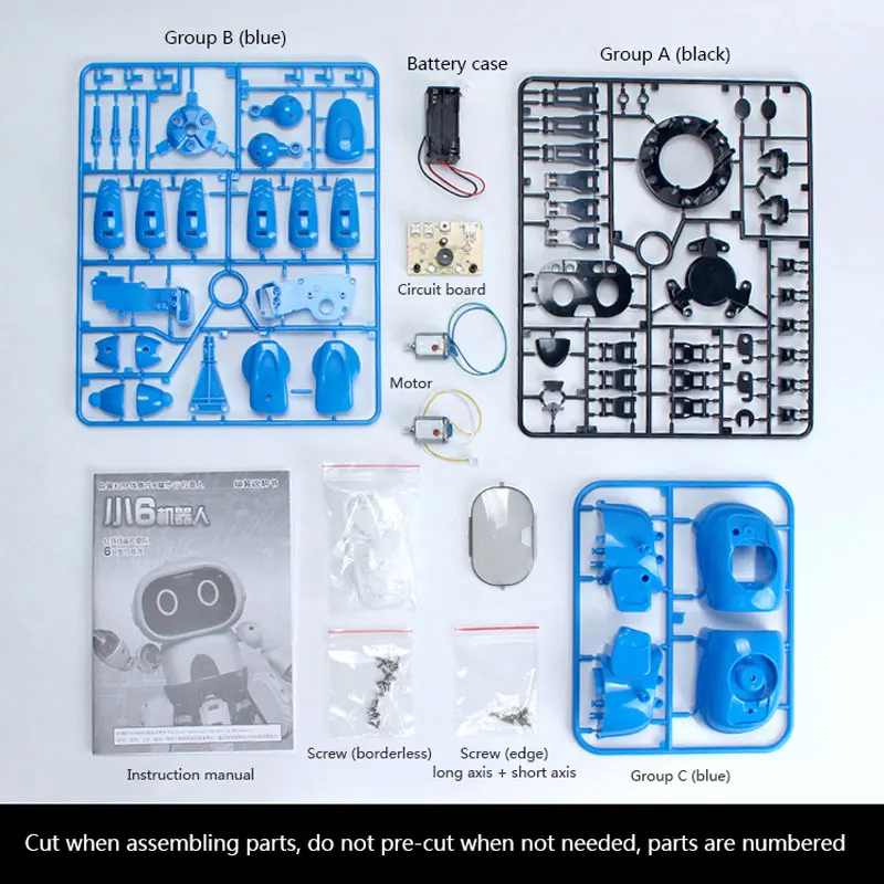 DIY сборка RC робот дистанционный умный индукционный блоки роботов игрушка жест