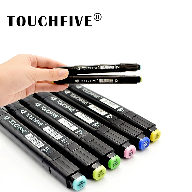 10pcs Promotional Cheap Marker Pen Good Quality Drawing Sketch Pens Art  Markers Alcohol Based Art Supplies Drawing Manga Design