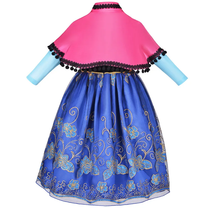Frozen Dresses Princess Anna Dress for Girls Wedding Birthday Party Clothes Frozen Elsa Anna Cosplay Costumes Elza Elsa Dress Frozen Dresses Princess Anna Dress for Girls Wedding Birthday Party Clothes Frozen Elsa Anna Cosplay Costumes Elza Elsa Dress