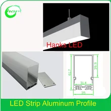 Hanks Новое поступление СВЕТОДИОДНАЯ подсветка профиль с подвеской провода светодиодный подвесной светильник 20 м/лот