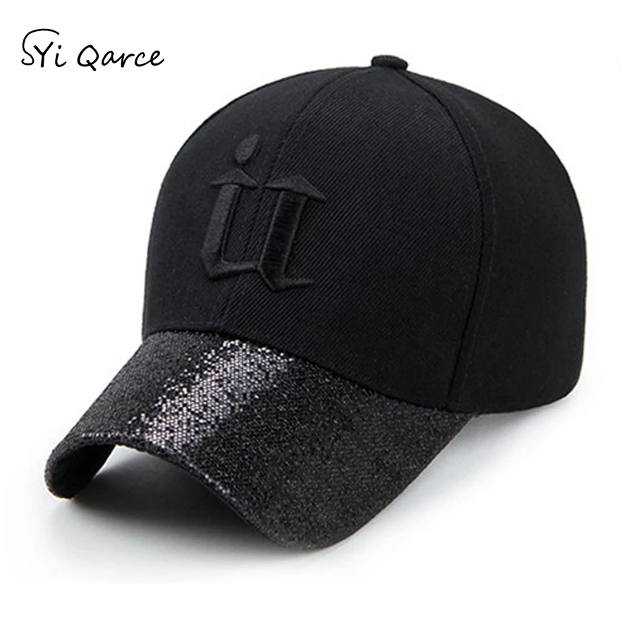 

SYi Qarce Baseball Cap Female Spring and Summer U Bright Edge Korean Ponytail Baseball Cap for Women Leisure Sun Hat NM876-93