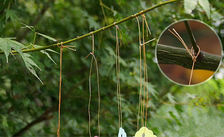 100 шт.! Водонепроницаемые ПВХ пластиковые этикетки для растений маркеры с шнурком дерево цветок номерной знак метки Планта для садового инструмента