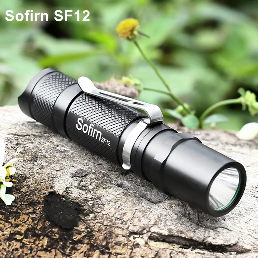 Sofirn SF12 мощный светодио дный фонарик AA 14500 Torch Light Penlight Cree XPG2 светодио дный EDC Lamp3 режимы Lanterna светодио дный компактный фонарик