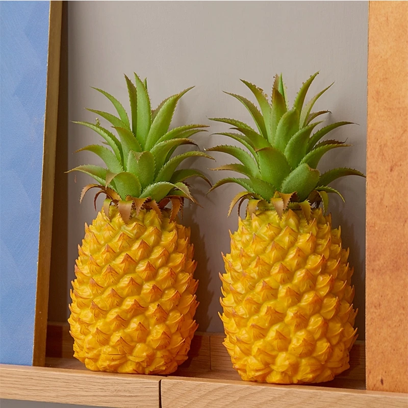 

Simulated fruit model Pineapple, pineapple, fruit and vegetable Decoration home Window model Decorative display props