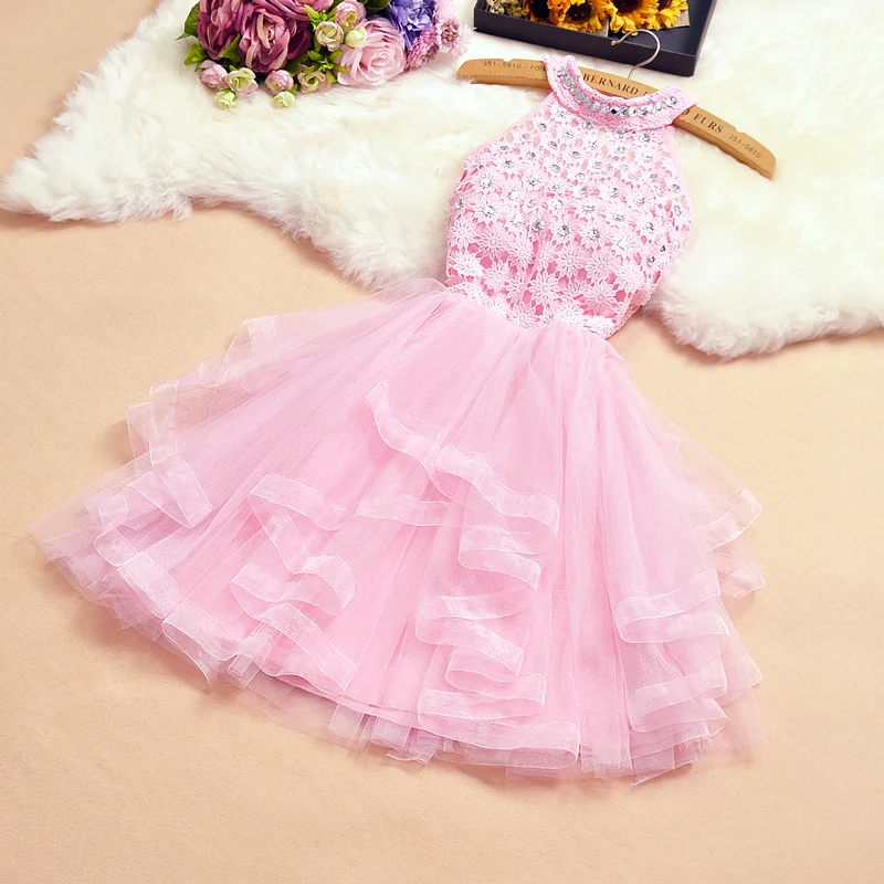 Goede Halter Halter Slanke Prinses Jurk Vrouwelijke Vestidos De Fiesta Party Dress voor Vrouwen Zomer
