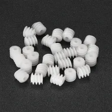 Uxcell 30pcs/lot 2A 6x6mm 6x8mm Plastic Gear for 2mm Shaft for DIY Cars Robot Motor Model Production Technology Toy Accessories 2 sets green model miniature of delight mini solar car stepper motor diy for production technology teenage enlightenment toy