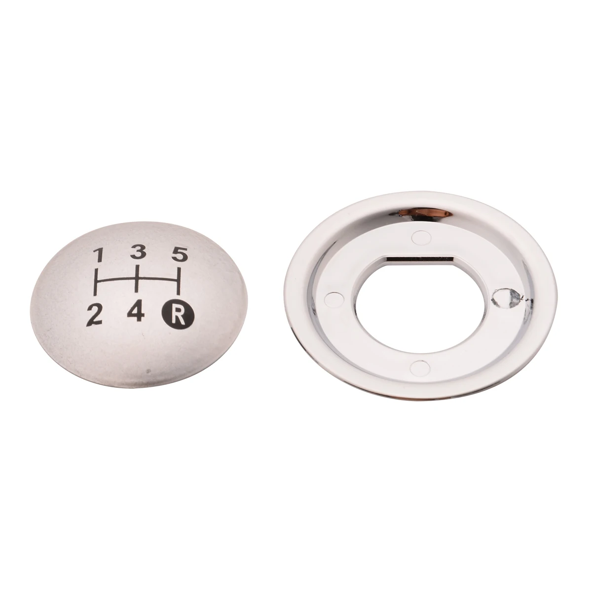 New 5 Speed Gear Knob Stick Badge Emblem Trim Cap Cover Car Insert Replacement For TOYOTA AURIS 2007-2009