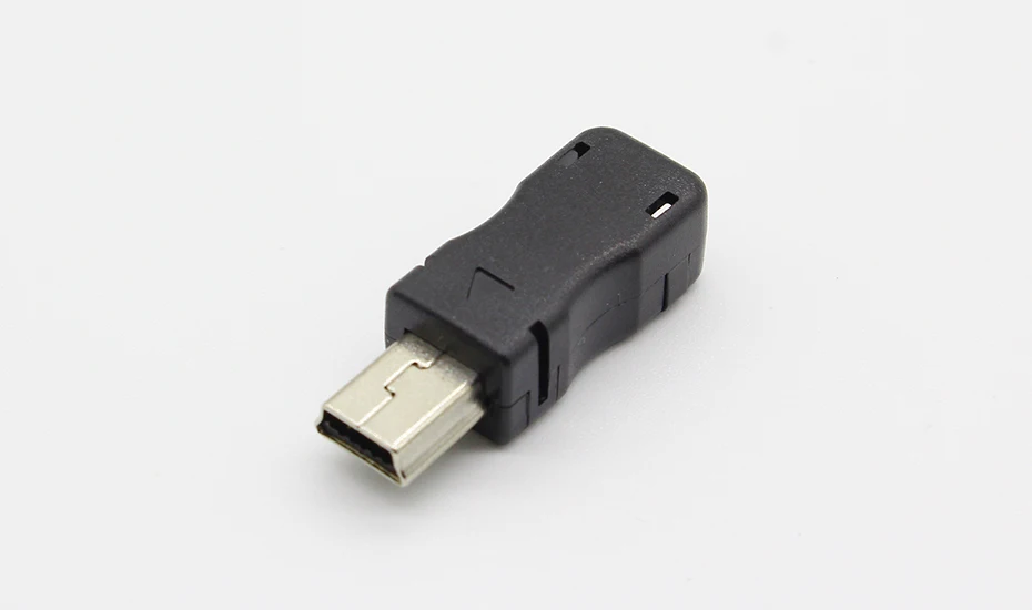 10 шт. Mini USB 5 Pin Т порт штекер разъем и пластиковая крышка для DIY дропшиппинг Лидер продаж